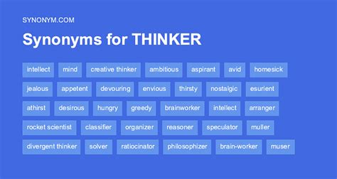tinkering synonym|deep thinker synonym.